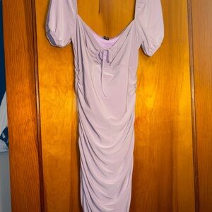 Windsor Lavender Ruched Dress